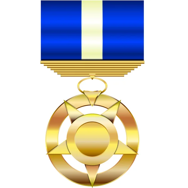 Medaglia d'oro — Vettoriale Stock