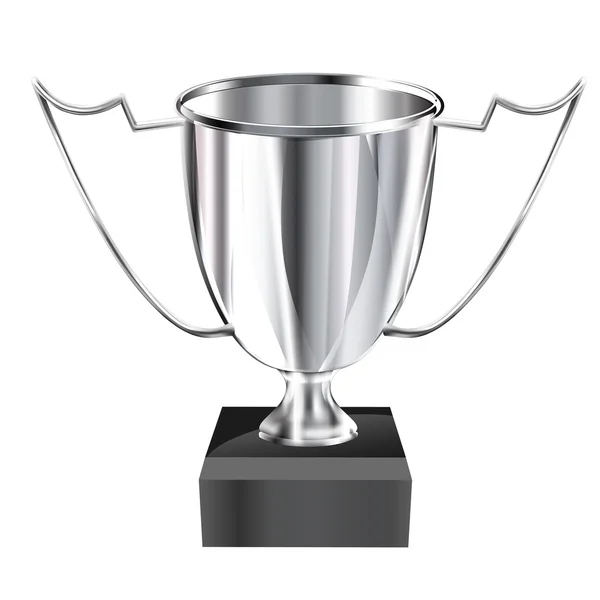 Silver_trophy — 图库照片