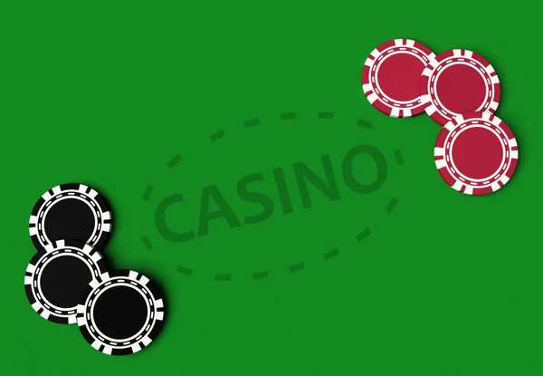 Blaues Glücksspiel — Stockfoto