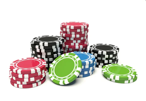 Gambling chip — Stock Photo, Image