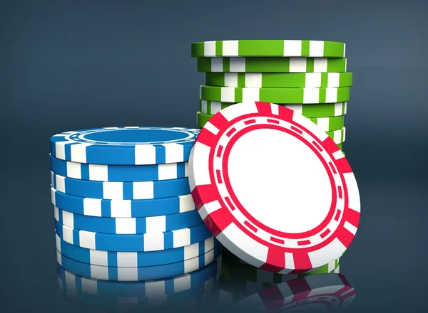 Gambling chip — Stockfoto