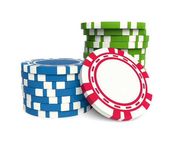 Gokken chip — Stockfoto