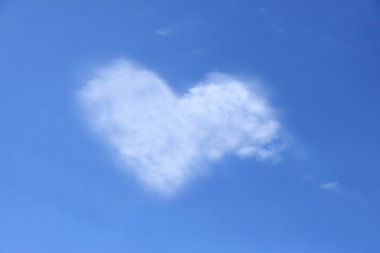 Heart cloud clipart