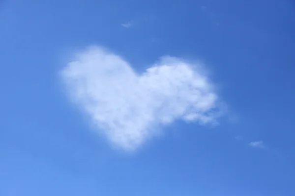 Heart cloud Stock Image