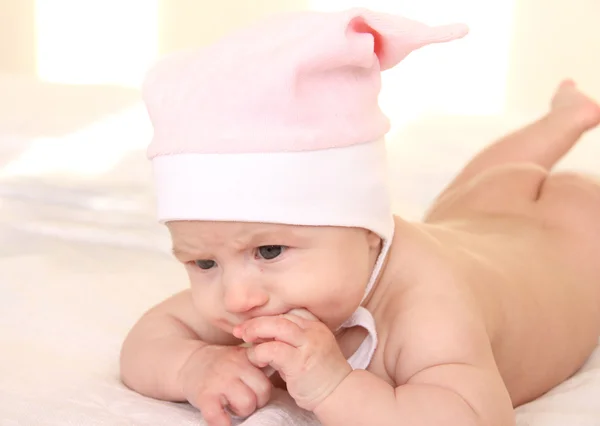 Słodkie dziecko gnome — Zdjęcie stockowe