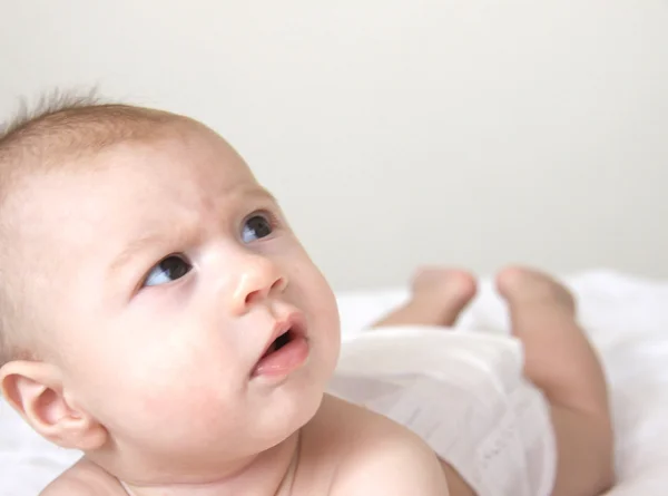 Curious baby — Stock Photo, Image
