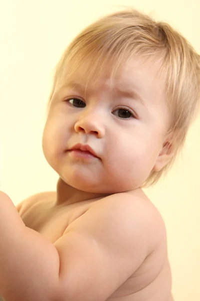 Adorable 1-year old baby — Stock Photo, Image