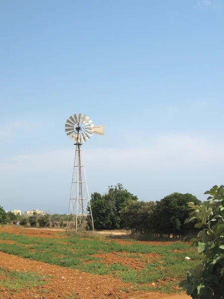 stock image Windmill in Protaras, Cyprus