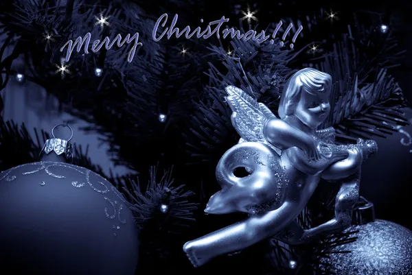 Noel decoration.silver melek