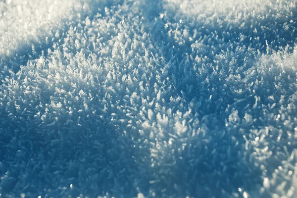 Imagen abstracta con nieve azul —  Fotos de Stock