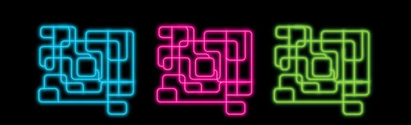 Neon özet satırları