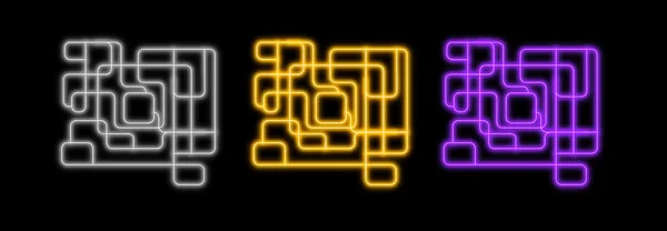 Neon özet satırları