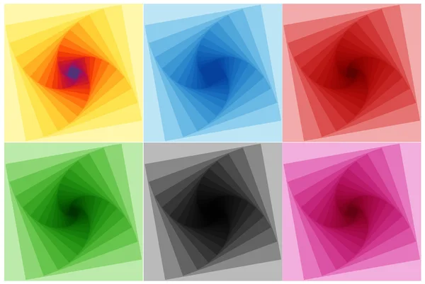 Spektral geometriska övergångar — Stock vektor