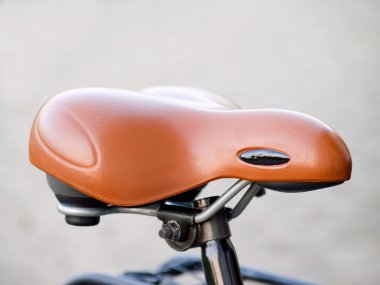 Modern comfortable bicycle seat clipart