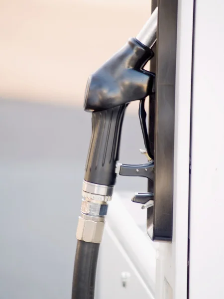 Tankstation - diesel brandstof mondstuk — Stockfoto