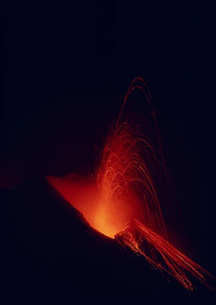 Erupción de iluminación meteorológica —  Fotos de Stock