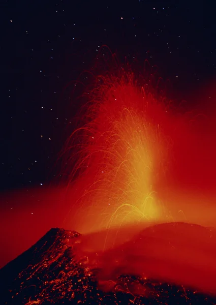 Weather lighting eruption — Stock Photo, Image
