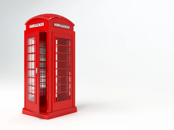 stock image London telephone box