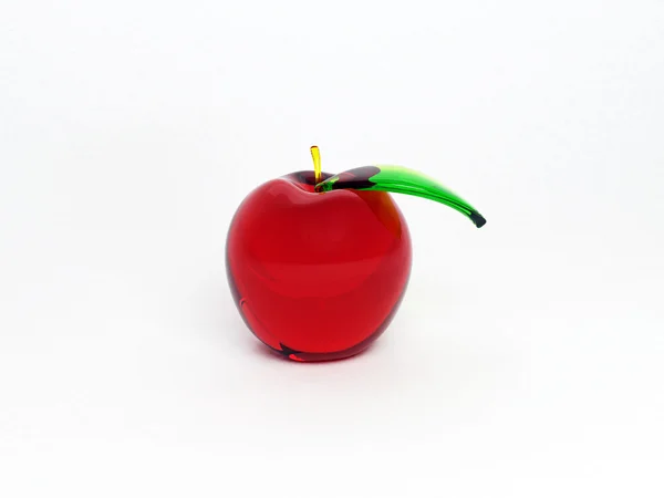 Glass apple — Stock Photo, Image