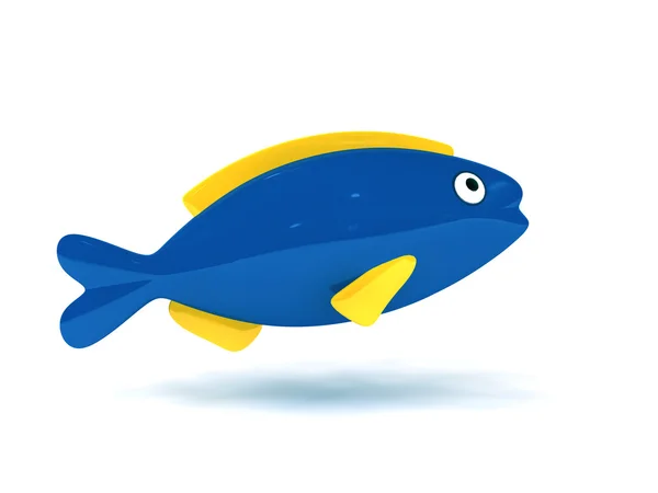 Blauwe vis — Stockfoto