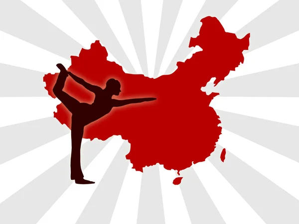 China olympisch — Stockfoto