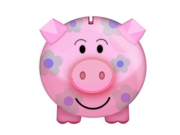 Caixa de dinheiro de porco — Fotografia de Stock