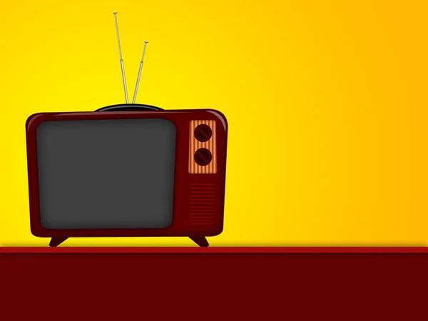 오래된 텔레비전 — 스톡 사진