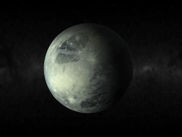 冥王星の惑星 ストック写真