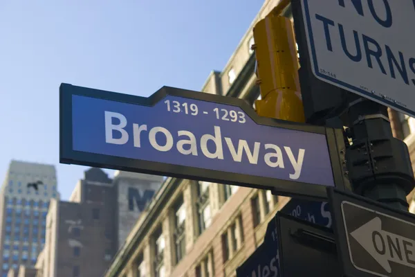 Broadway. — Foto de Stock