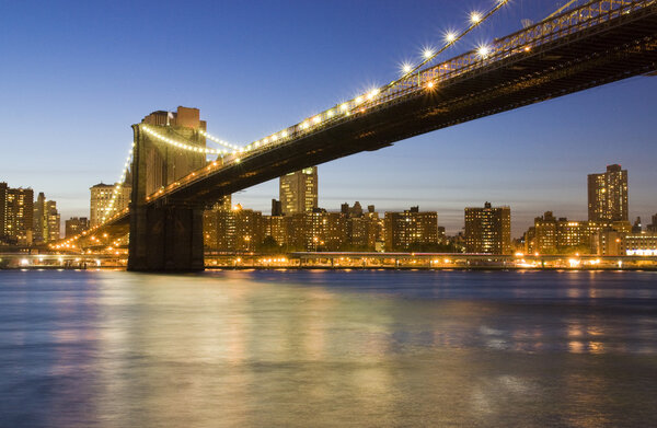 A panoramic view of Manhattan new york