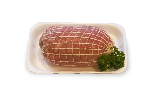 Warmgewalste rauw vlees — Stockfoto