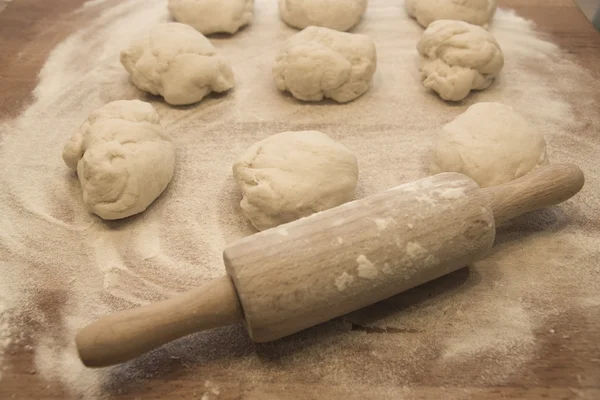 stock image Making bread