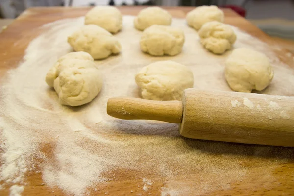 stock image Making bread