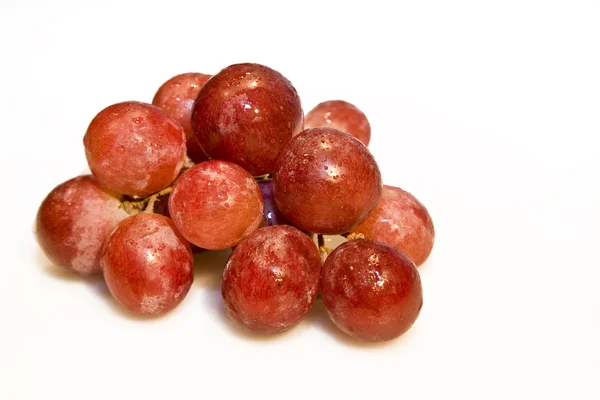 Kırmızı üzüm isolat — Stok fotoğraf