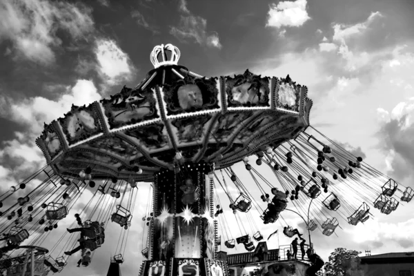 stock image Kid on a luna park