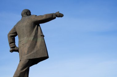 Monument for Lenin clipart