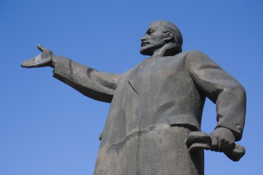 Monument to Lenin clipart