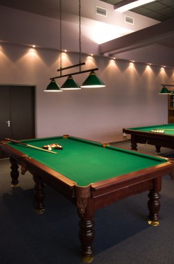 Billiard room clipart