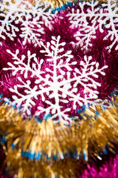 Kleurrijke Kerstdecoratie instellen — Stockfoto