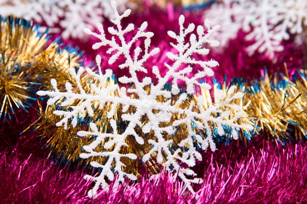 Colorful christmas decoration set — Stock Photo, Image