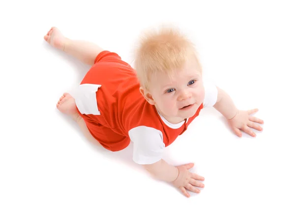 Pojke vid en ålder av 7 månader — Stockfoto