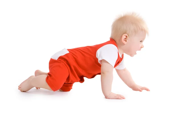 Liten pojke vid en ålder av 7 månader — Stockfoto