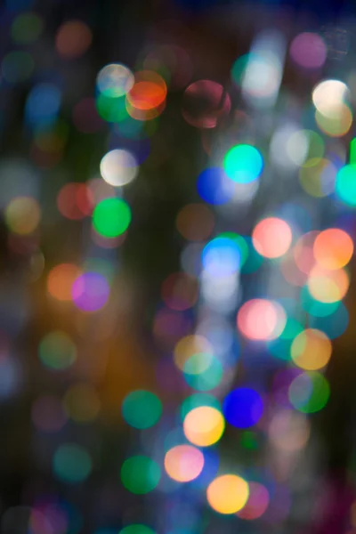 Padrão desfocado de luzes coloridas — Fotografia de Stock