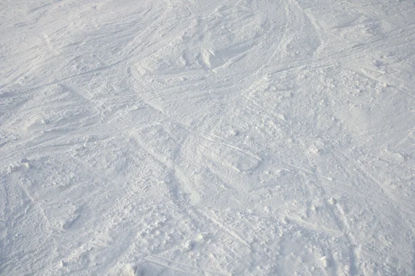 스키와 스노우 보드 슬로프 — 스톡 사진