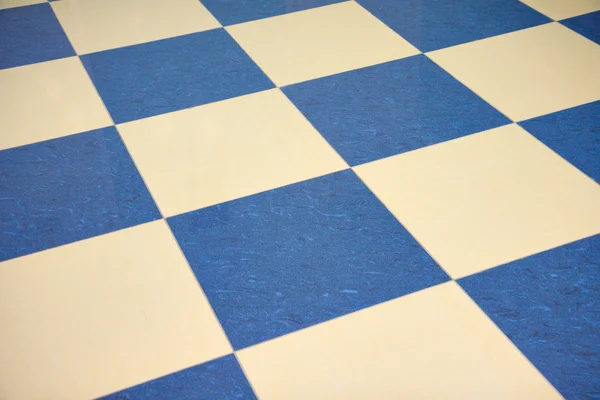 Color checkered marble floor — Stock Photo, Image
