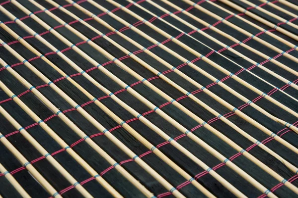 Bamboo table-cloth — Stock Photo, Image