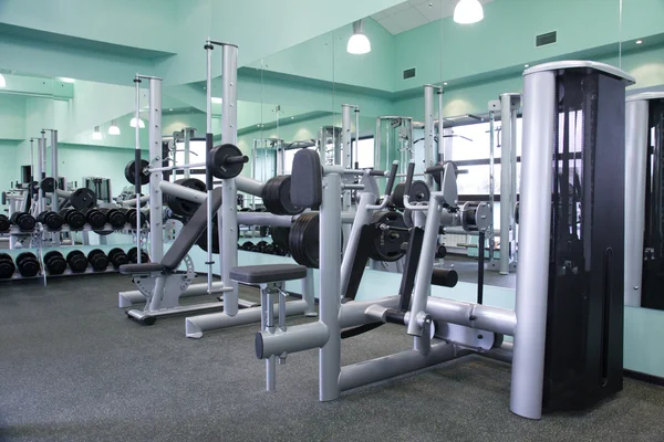 Gym utrustning room — Stockfoto