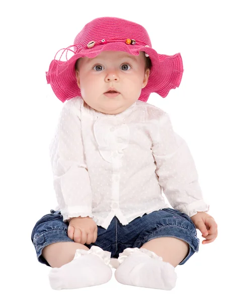 Cute baby looking to camera — Stock Photo, Image