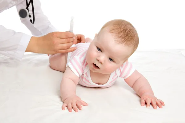 Očkování dítěte Royalty Free Stock Obrázky