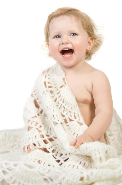 행복 한 아기 초상화 — 스톡 사진